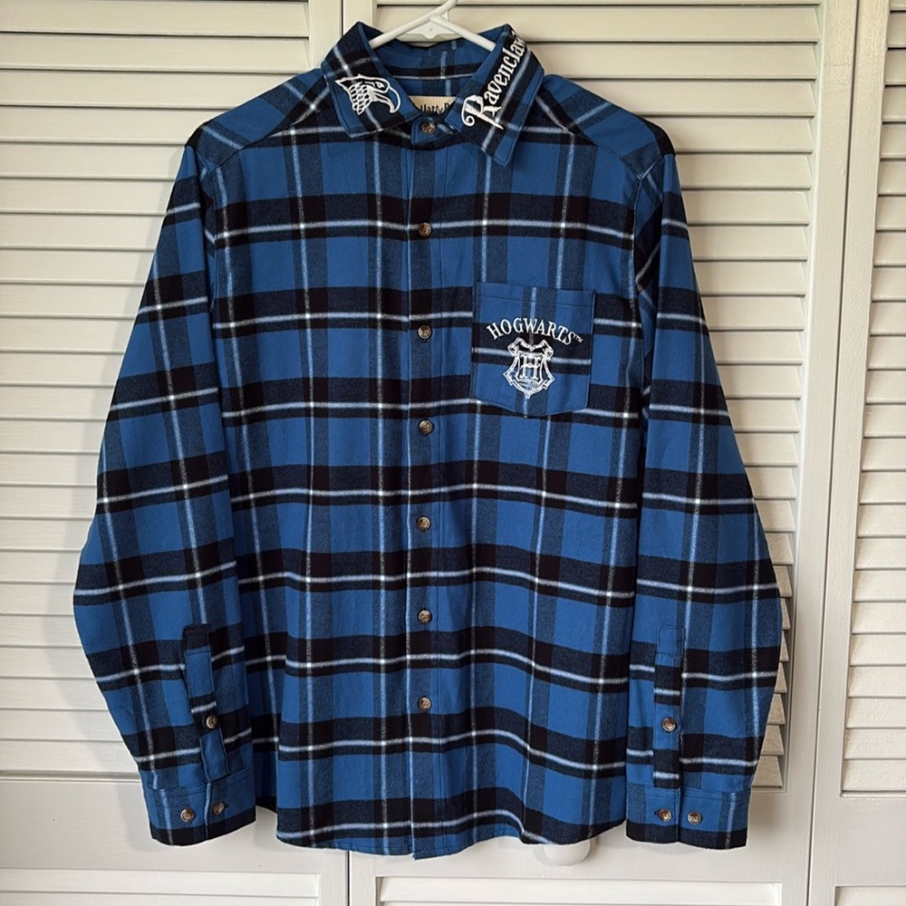 Cakeworthy Harry Potter Hogwarts Ravenclaw Flannel Unisex Small